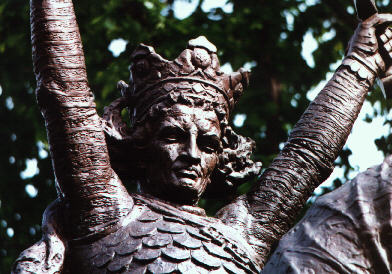 Statue of King Wladyslaw Jagiello